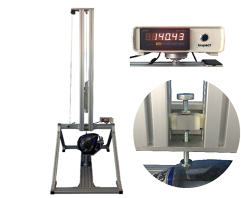 Helmet Visor Impact Testing Machine